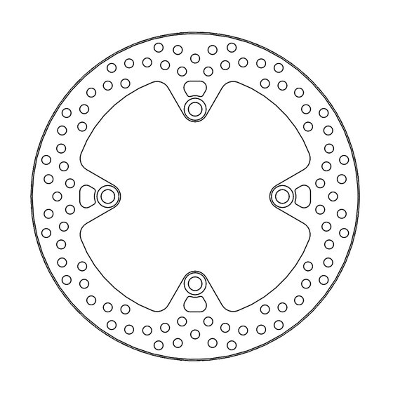 235-110689 MOTO-MASTER moto-master halo brakedisc rear honda: crf1000l africa twin (5,9mm disc)