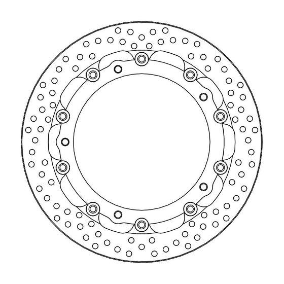 235-113161 MOTO-MASTER moto-master racing halo brakedisc front 5,5mm bmw s1000rr