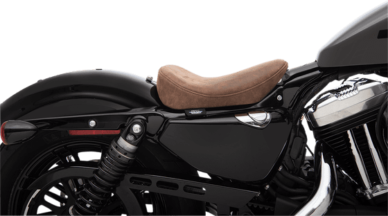 0804-0742 DRAG SPECIALTIES SEATS solo bobber brown leather seat