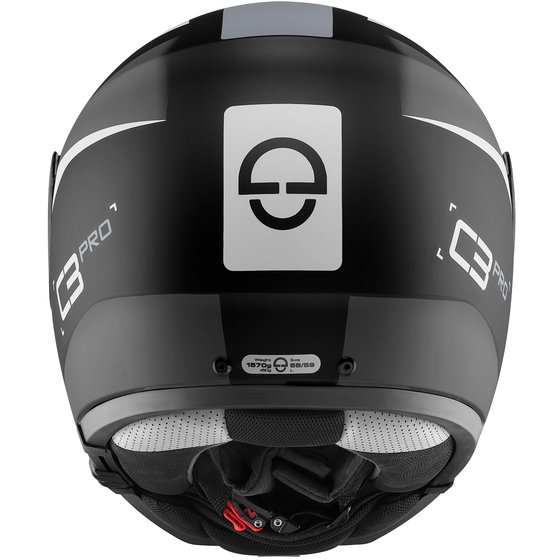 Schuberth c3 pro sestante grey matt