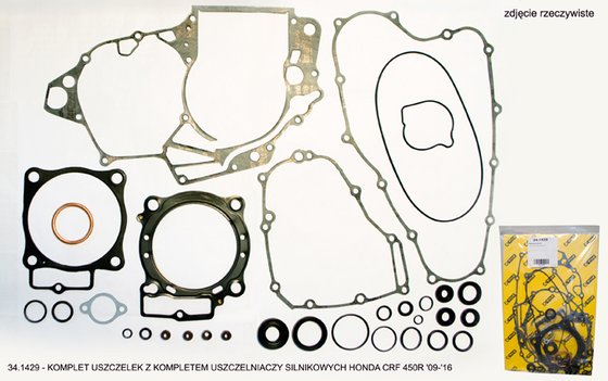 400-34-1429 ProX prox complete gasket set honda crf450r '09-16