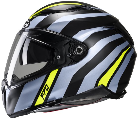 HJC helmet f70 galla black/fluo yellow mc3hsf