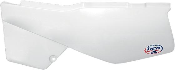 ME08062#W UFO white side panels for yamaha xt600 (1987-1990)