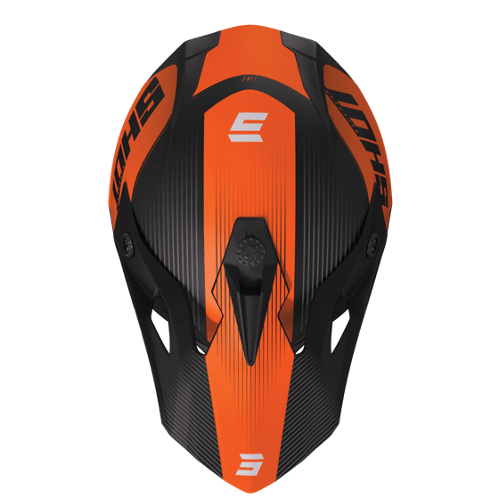 SHOT helmet pulse line orange matt