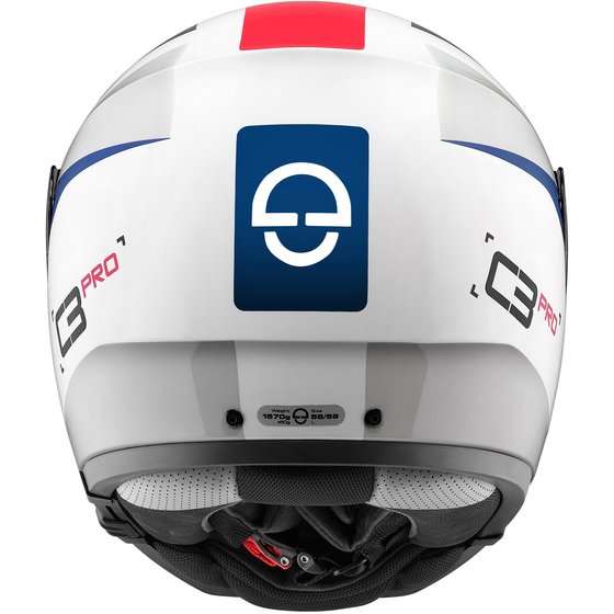 Schuberth c3 pro sestante blue