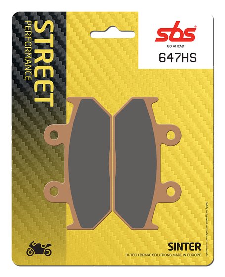 647HS SBS brakepads sintered