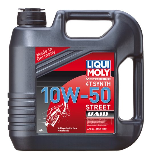 LIQUI MOLY 4t syn 10w-50 str race 1l engine oil