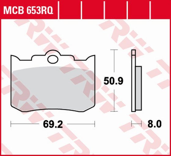 TRW organic sport brake pad