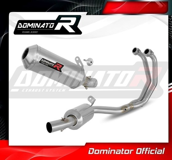 YA149DEXA-S Dominator full exhaust system ex silencer ov g2