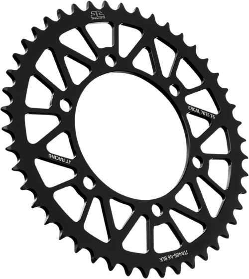 JTA486BLK JT Sprockets racelite aluminium rear race sprocket