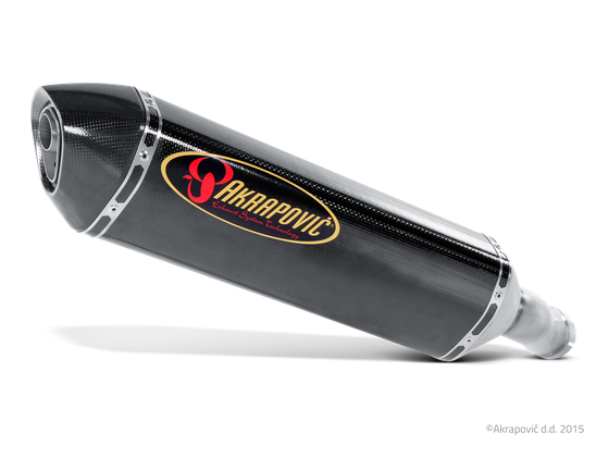 S-Y10SO7-HRC AKRAPOVIC carbon slip-on muffler for fz1