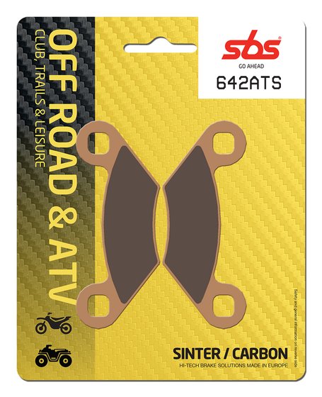 642ATS SBS brakepads sintered atv