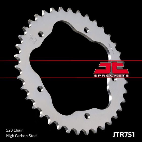 JTR751 JT Sprockets steel rear sprocket