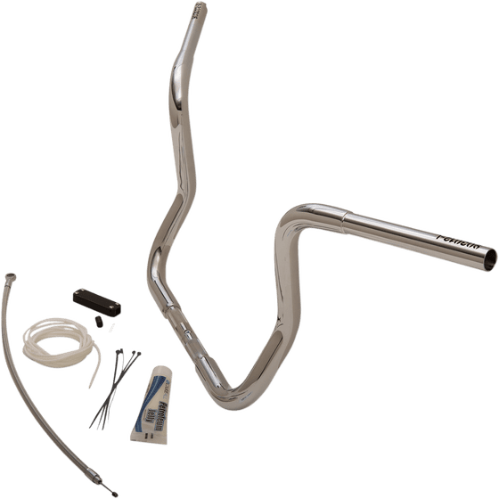 909412 FAT BAGGERS INC. 12" ch rt8-13fl handlebar