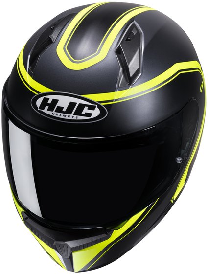 HJC helmet c10 elie black/fluo yellow mc3hsf