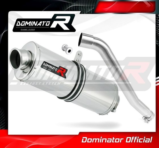 HO024DA-S Dominator exhaust silencer oval