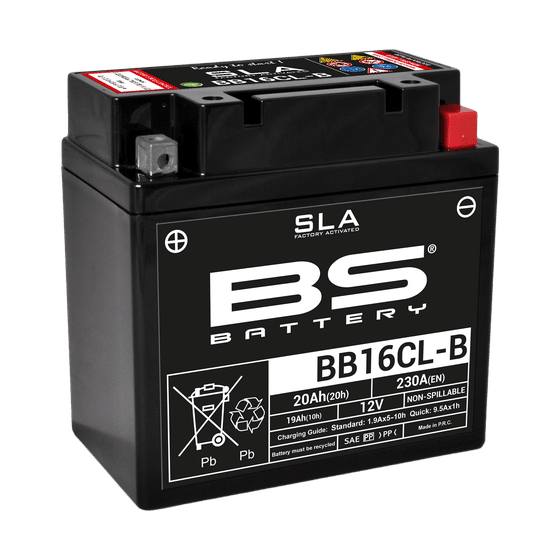 300771 BS BATTERY bb16cl-b sla 12v 230 a battery