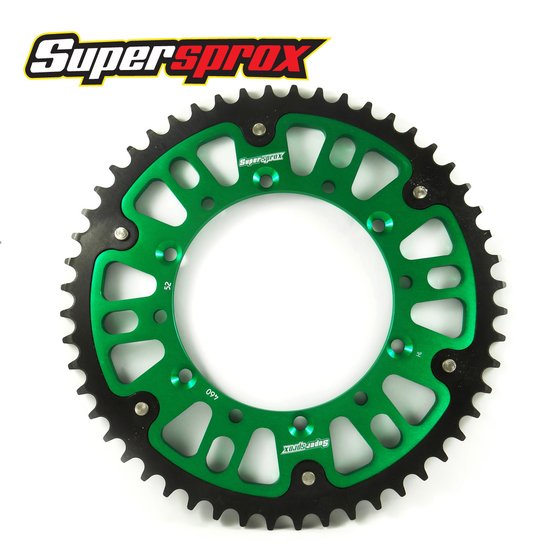 RST-460:50-GRN Supersprox stealth rear sprocket green