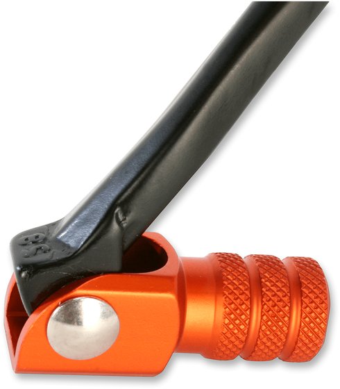 81-0562-02-40 MOOSE RACING folding forged aluminum shift lever - orange