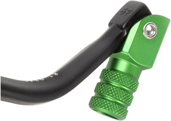 81-0341-02-30 MOOSE RACING folding forged aluminum shift lever - green