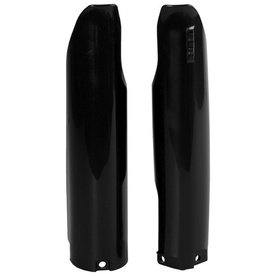 8398100002 POLISPORT black fork guards for yamaha yz/yzf 05-07