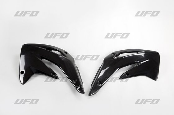 HO03630#001 UFO honda cr85 radiator covers in black