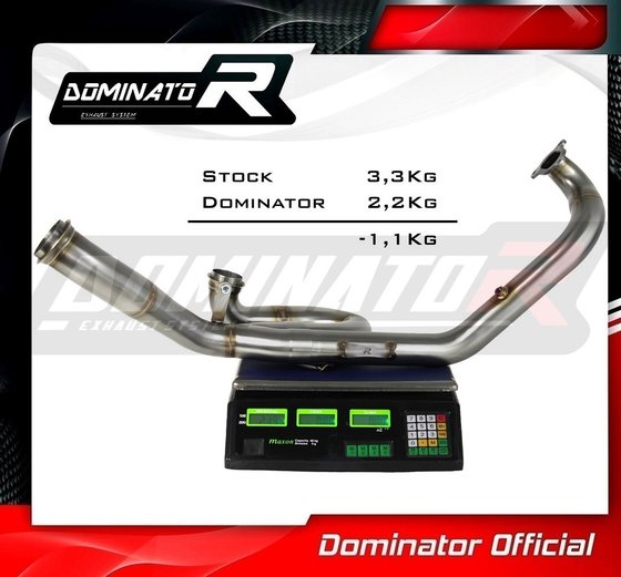 KT041D Dominator exhaust header pipe