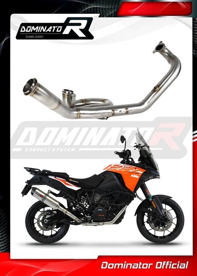 KT041D Dominator exhaust header pipe