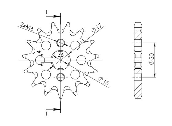 20102-15 Supersprox supersprox / jt front sprocket 274.15