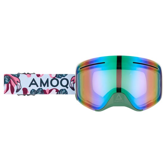 AMOQ amoq vision vent+ magnetic goggles tropical - green mirror