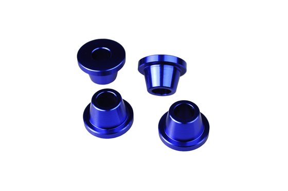 SCHUS SCAR rubber killer blue handlebar clamps