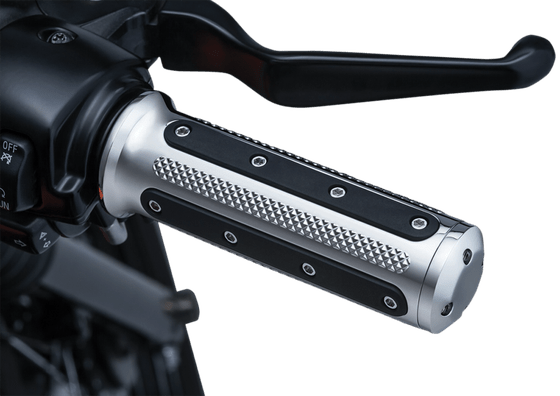 6120 KURYAKYN heavy industry chrome grips