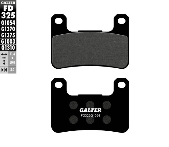 FD325G1054 GALFER semi-metal brake pad