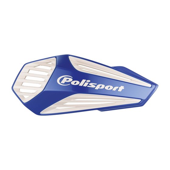 8308400006 POLISPORT mx air handguards in blue/white