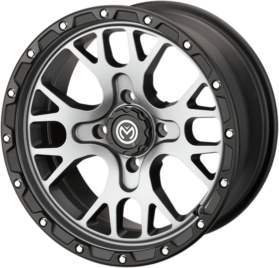 545MO157136SGBL44 MOOSE UTILITY DIVISION 15x7 wheel for atv/utv with 4/136 bolt pattern