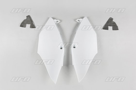 HO04684#041 UFO white side panels for honda crf450r/rx 17