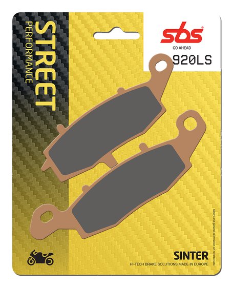 920LS SBS brakepads sintered rear