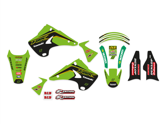 2408R12 BLACKBIRD RACING kawa team 20 graphic kit