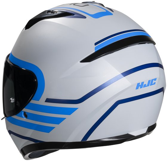 HJC helmet c10 lito gray/blue/black mc2sf