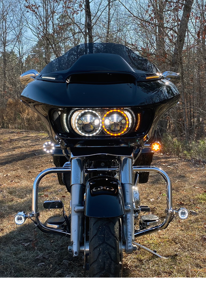 CUSTOM DYNAMICS chrome fog light