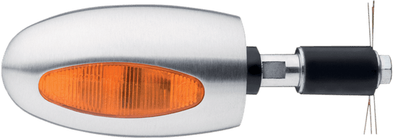 KELLERMANN halogen bar end indicator amber alu matt