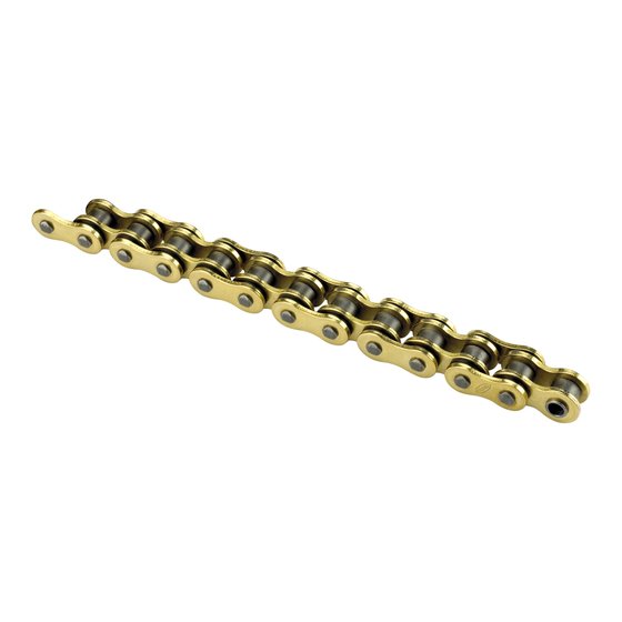 SUNSTAR SPROCKETS chain with x-ring 525x96 gold