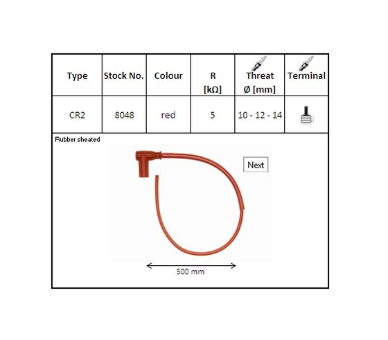 NGK rubber angle candle pipe