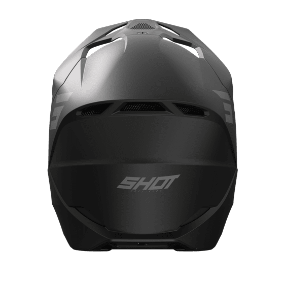 SHOT helmet furious solid black matt