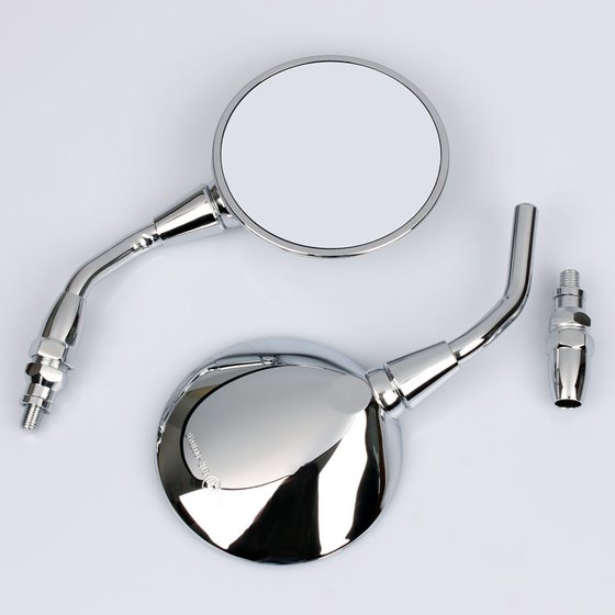 20-25131 EMGO chrome right mirror for moto guzzi