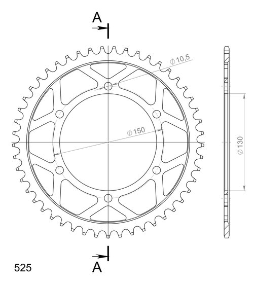 12606-49 Supersprox supersprox / jt rear sprocket 300.49