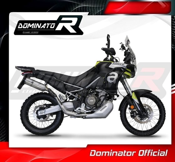 AP037DFT-S Dominator full exhaust system silencer titanium hp3