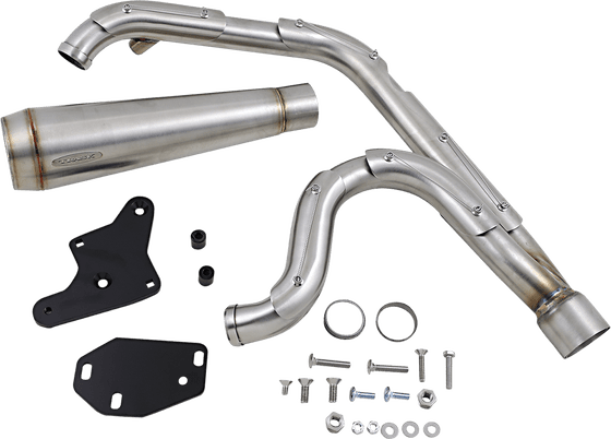 TM-5052 TRASK 2:1 assault exhaust system for harley-davidson softail 2018 and newer