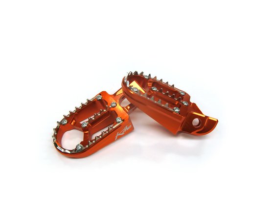 29.230.0.AR KITE aluminum footpegs - orange