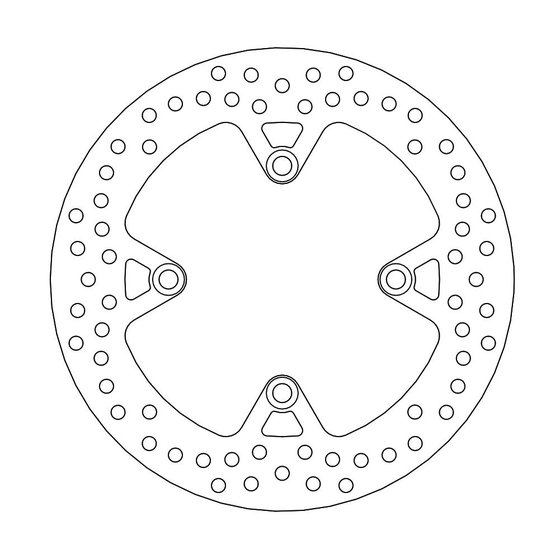 235-110525 MOTO-MASTER moto-master halo brakedisc rear tiger 1050